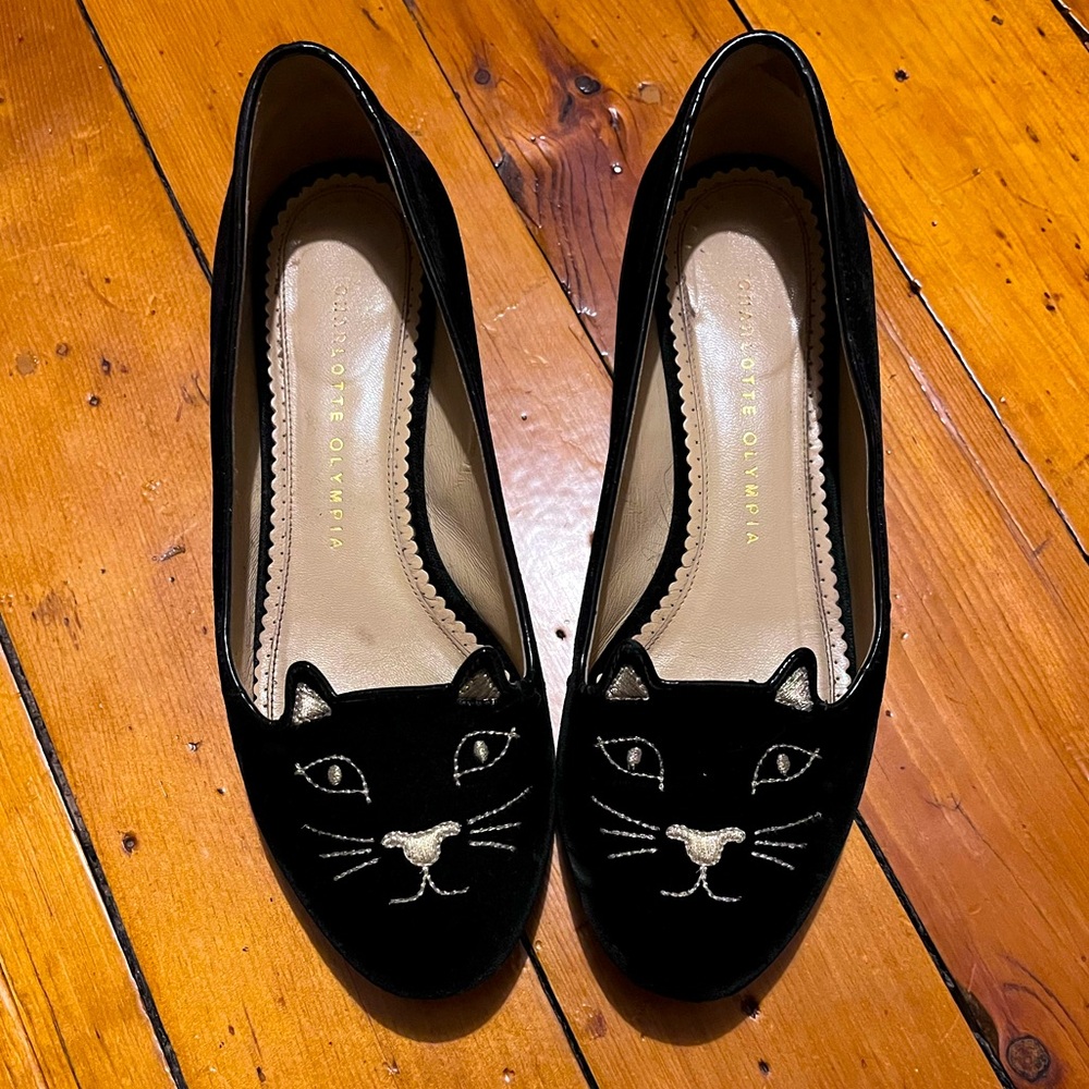 Charlotte Olympia Kitty Flats